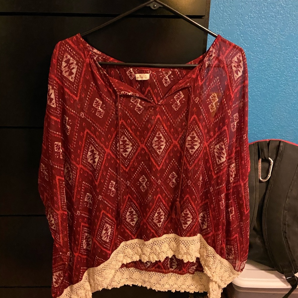 Hollister Oversized  Blouse
